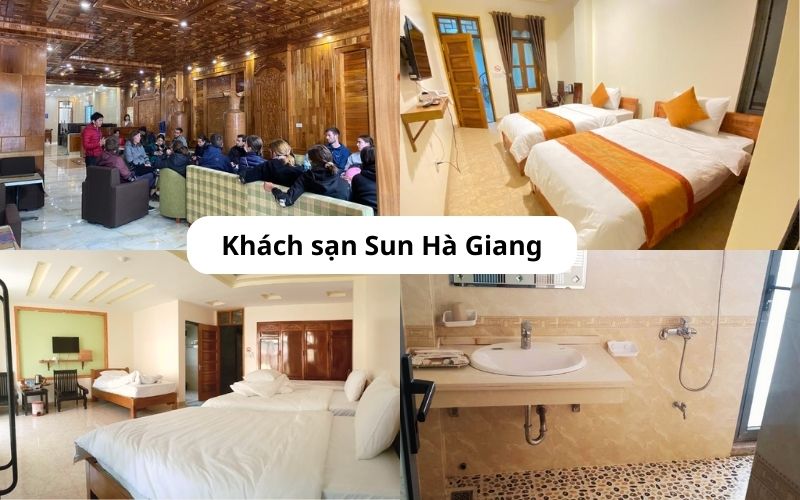 Khách sạn Sun nằm ngay trung tâm thành phố Hà Giang 