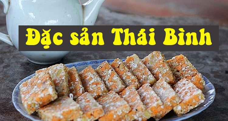 Bánh cáy đặc sản Thái Bình 