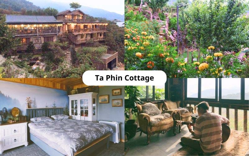 Ta Phin Cottage homestay phong cách vintage tối giản