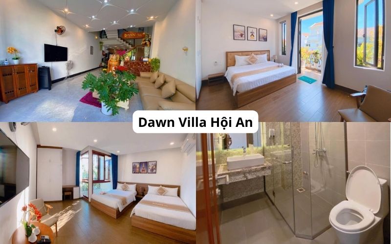 Dawn Villa Hội An khách sạn trung tâm phố cổ 