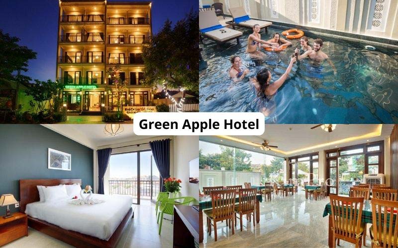 Khách sạn Hoi An Green Apple không gian thoải mái và tiện nghi cho du khách